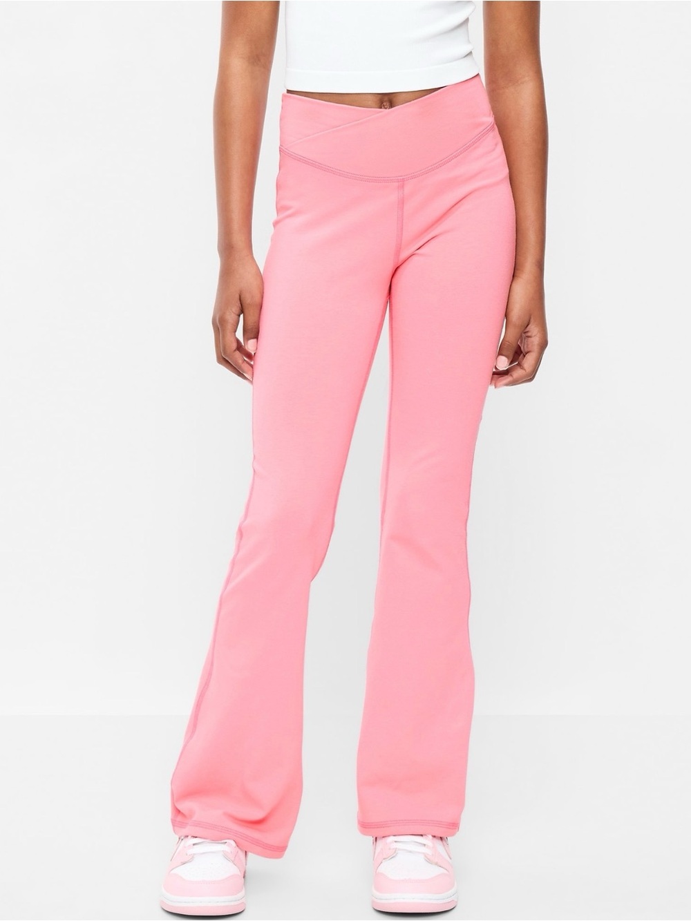 Old Navy Pink Boot Cut Yoga Pants